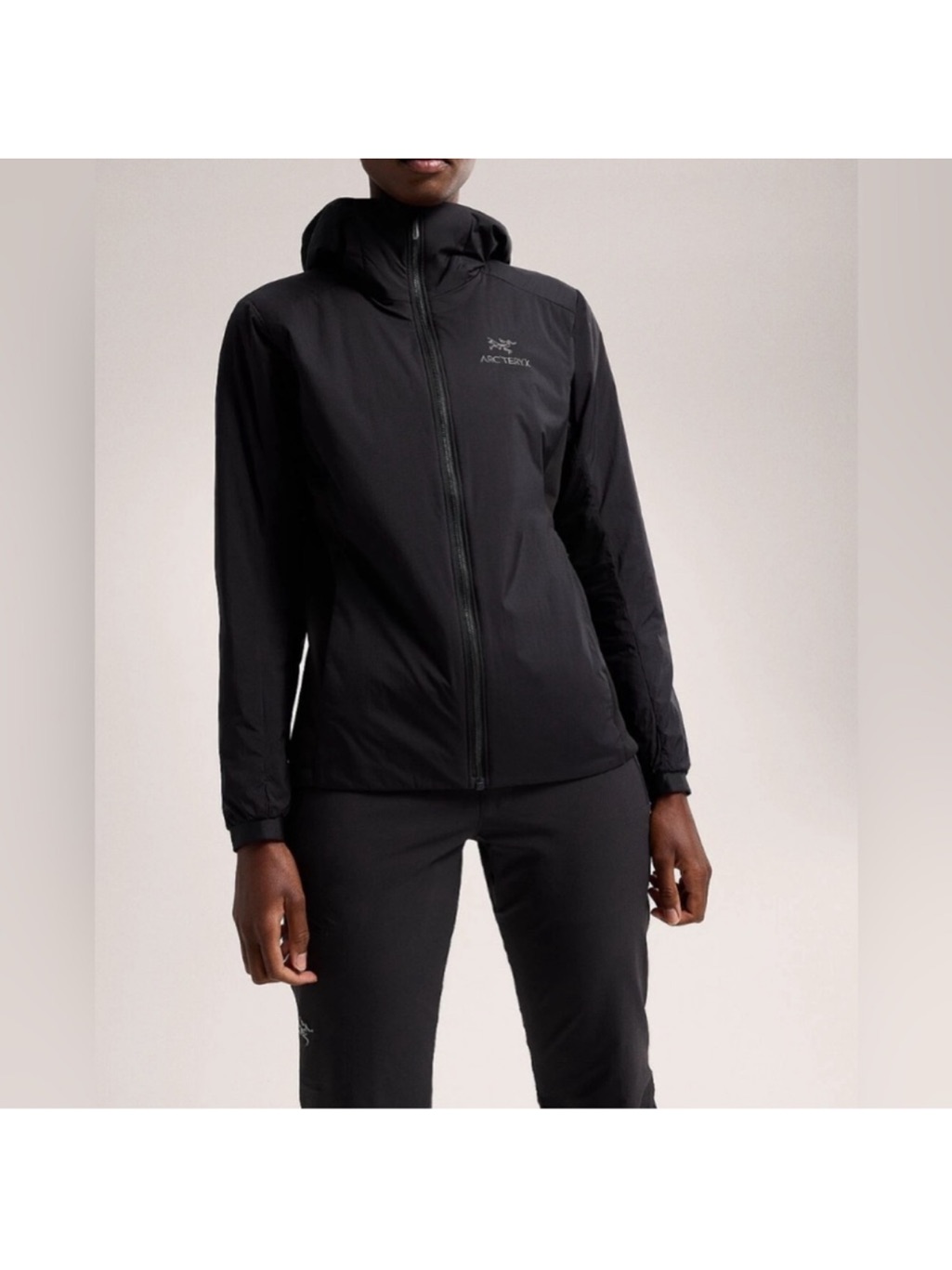 Arc’teryx Atom Lt Hoody Insulated Jacket Black Sand Xs Euc
